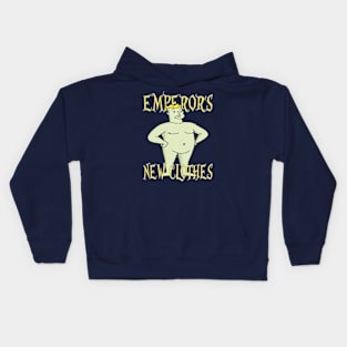 Emperor's New Clothes Kids Hoodie